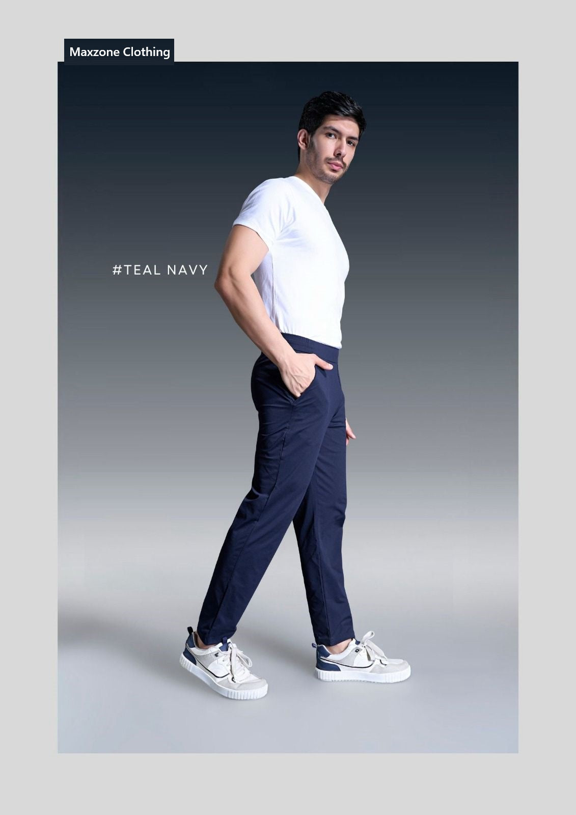 Iho G 267 A Dn 2663 Maxzone Clothing Lycra Mens Track Pants Exporter Gujarat