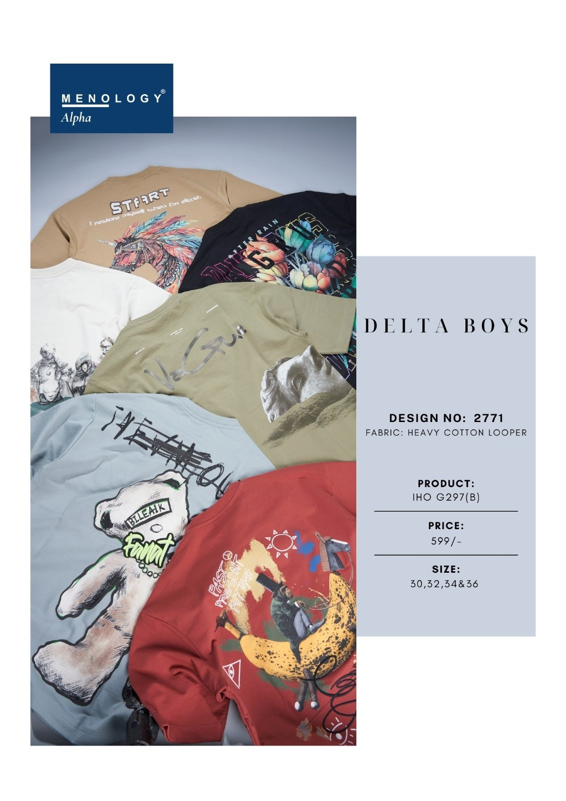 Iho G 297B Dn 2771 Menology Cotton Looper Boys Tshirt Manufacturer Ahmedabad