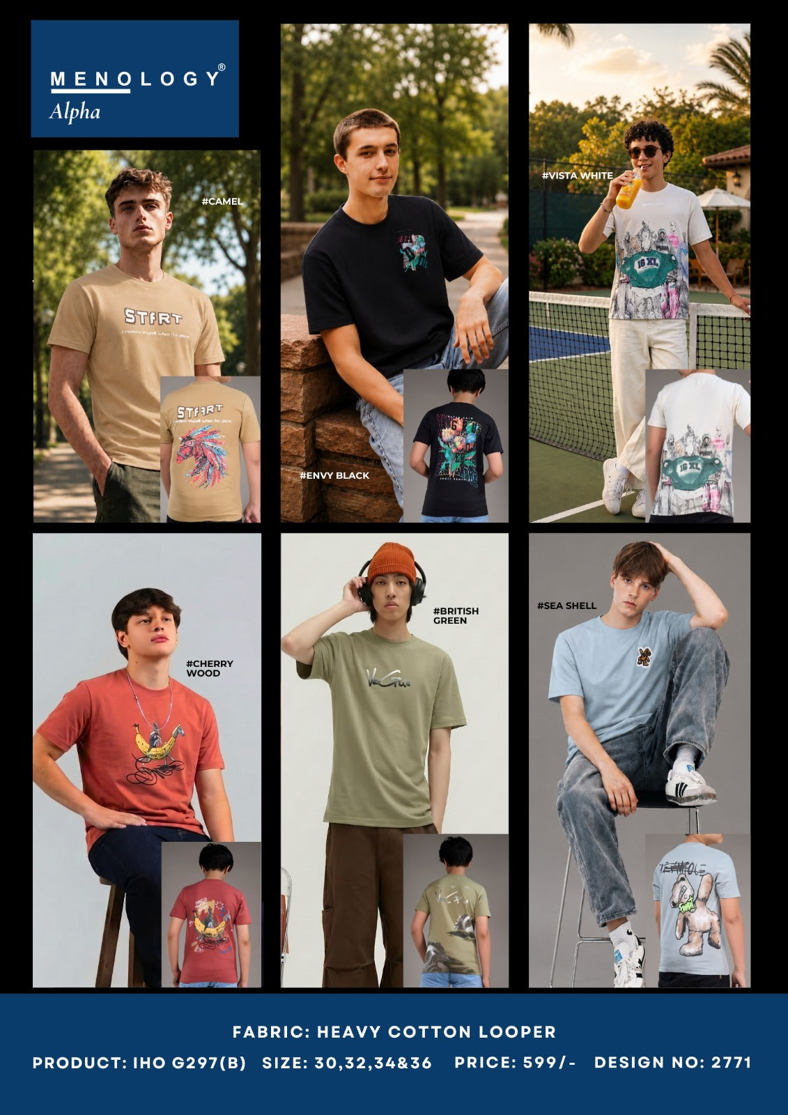 Iho G 297B Dn 2771 Menology Cotton Looper Boys Tshirt Manufacturer Ahmedabad