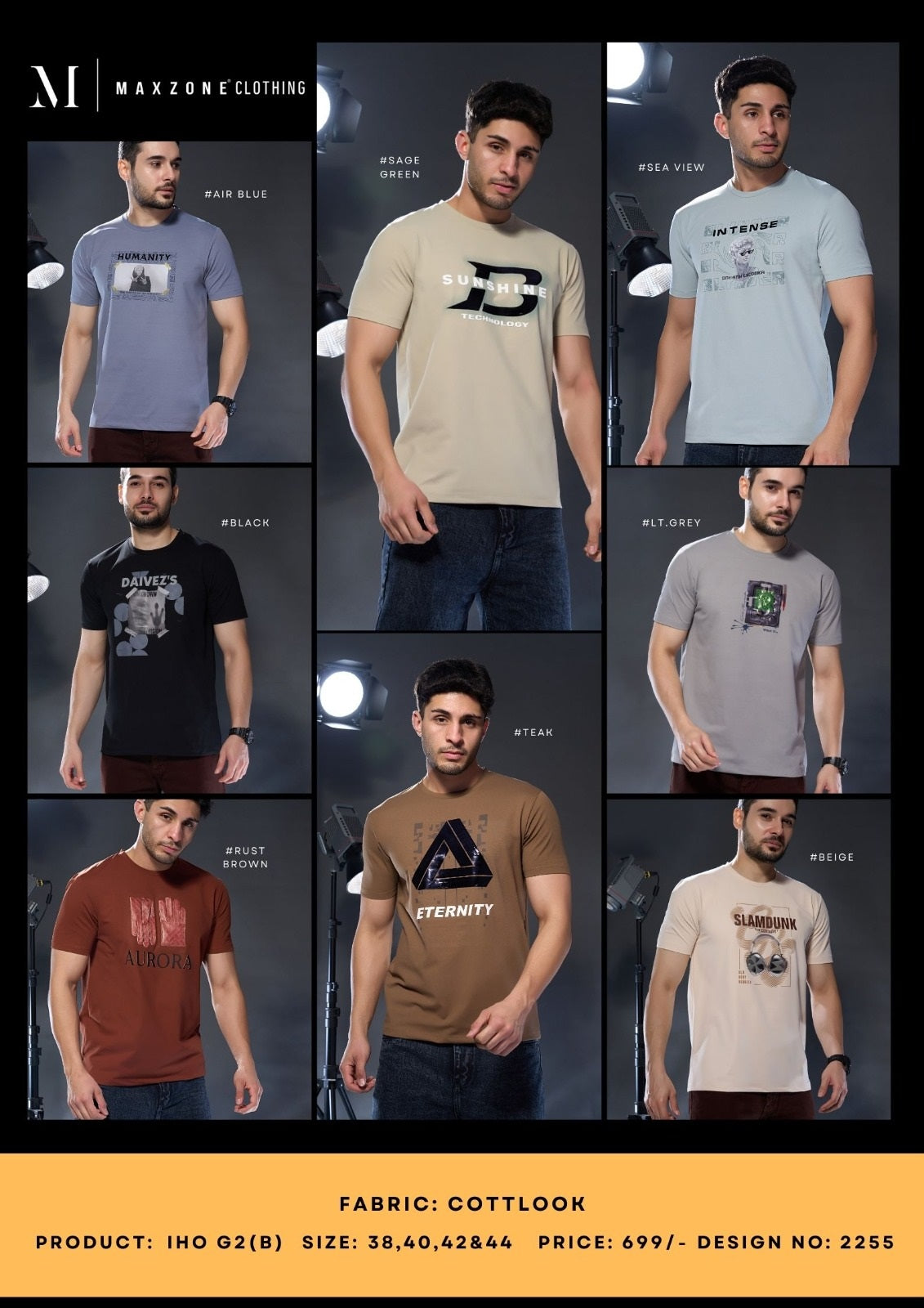Iho G 2B Maxzone Clothing Mens Tshirts Manufacturer