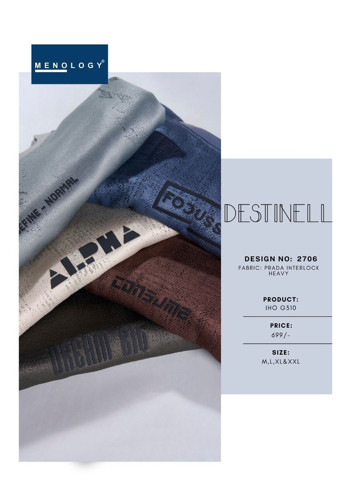 Iho G 310 Dn 2706 Menology Interlock Mens Tshirts Wholesale Rate