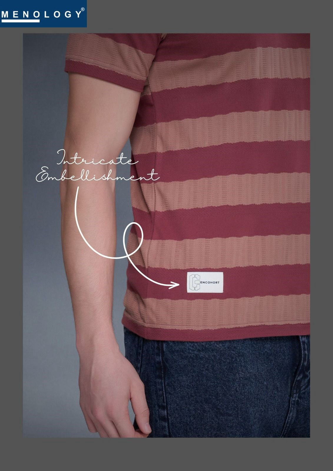 Iho G 33 Menology Auto Stripes Mens Tshirts Wholesaler Gujarat