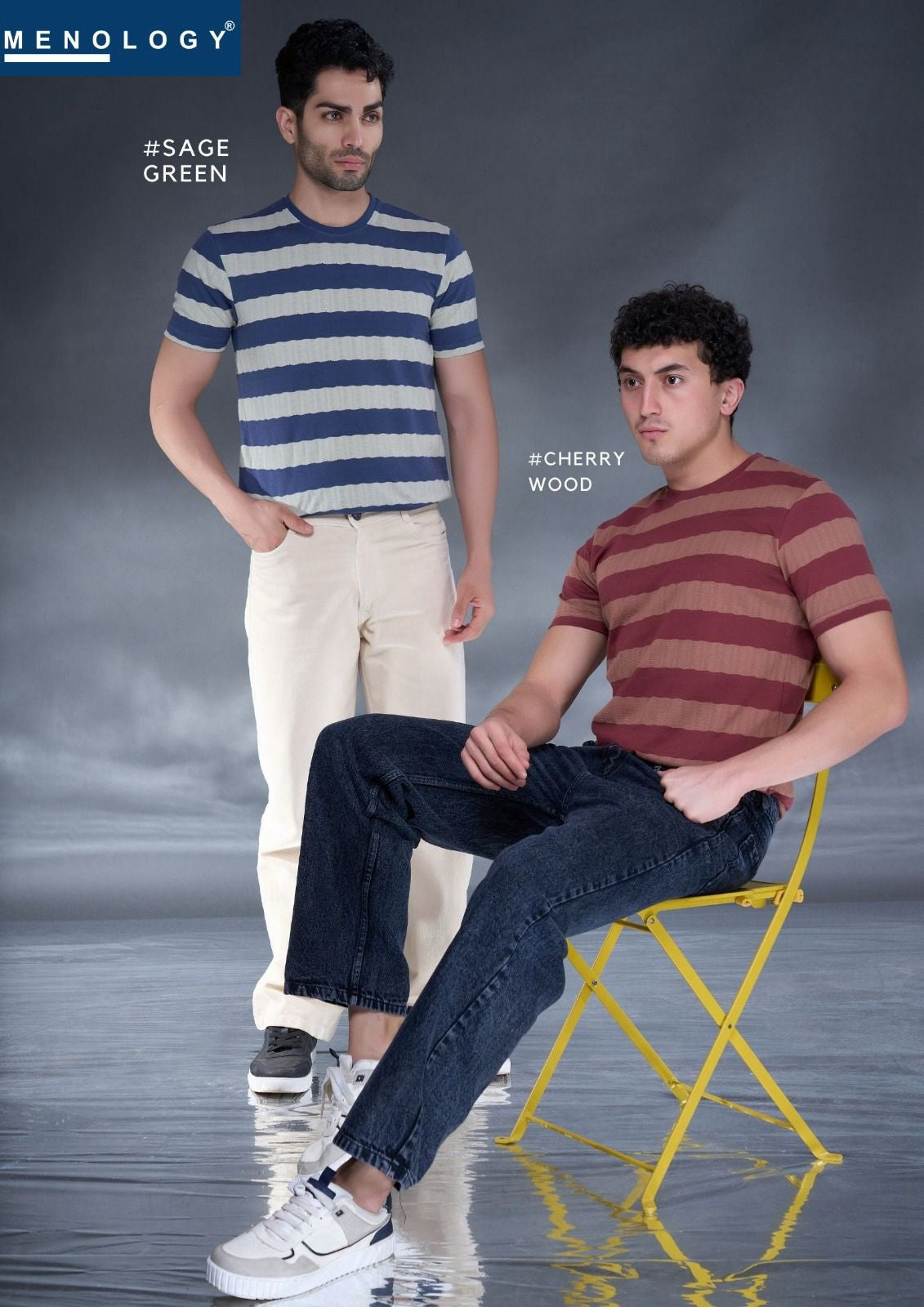 Iho G 33 Menology Auto Stripes Mens Tshirts Wholesaler Gujarat