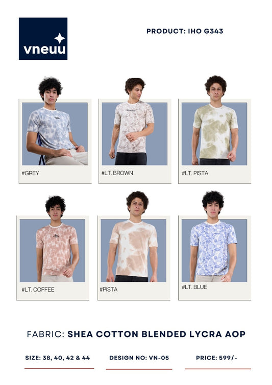 Iho G 343 Vneuu Cotton Mens Tshirts Wholesaler Gujarat