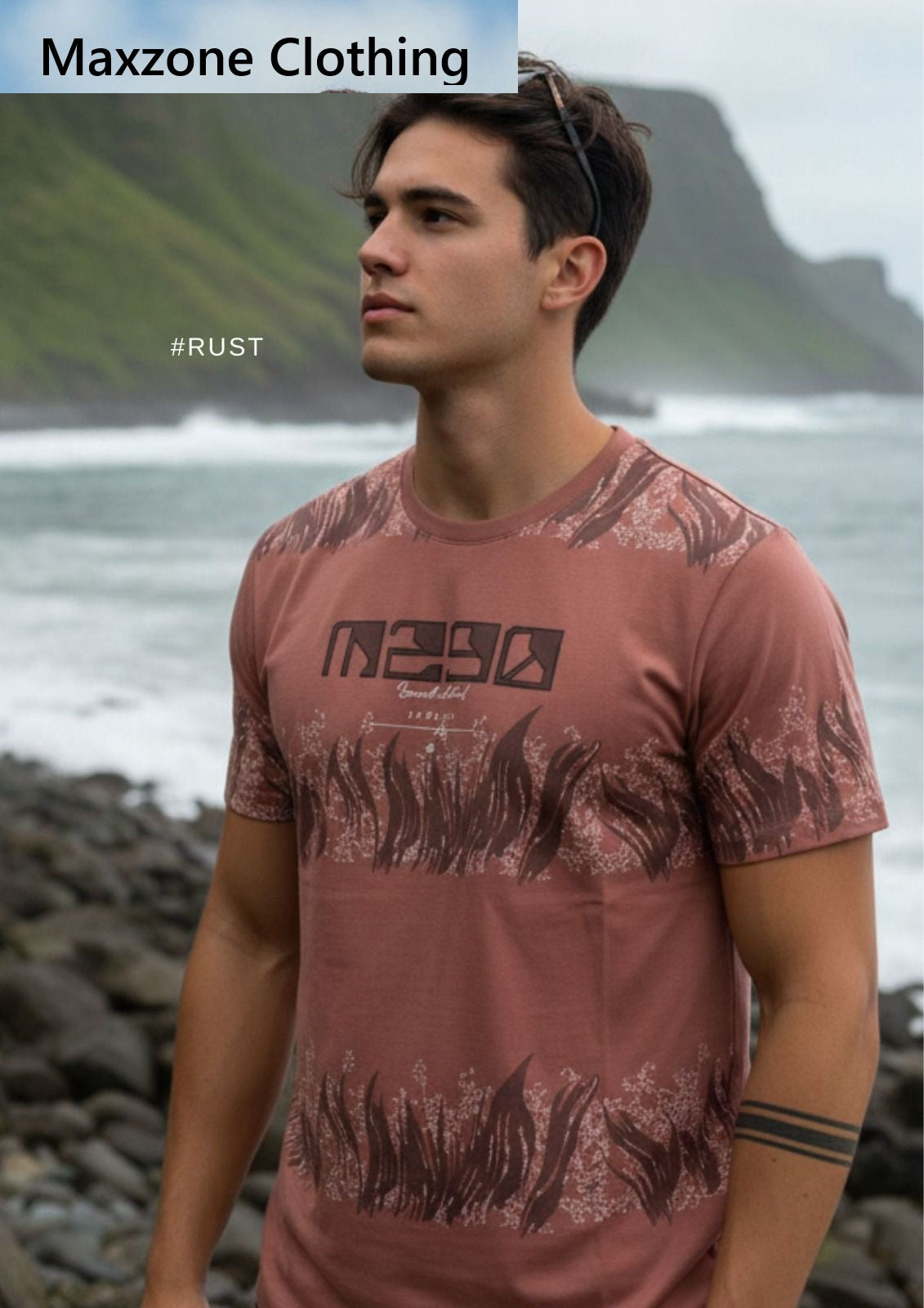 Iho G 49(A) Dn 2398 Maxzone Clothing Cotton Mens Tshirts Supplier Gujarat