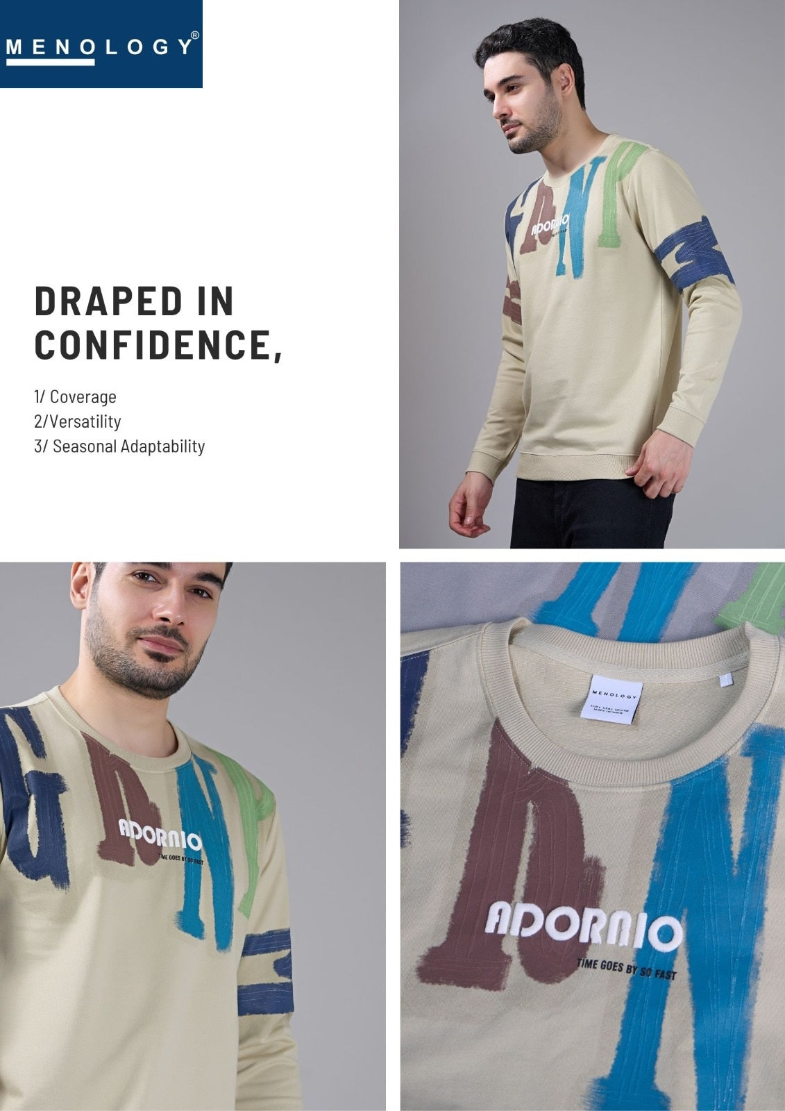 Iho G 76 A D No 2440 Menology Cotton Looper Mens Tshirts Wholesaler