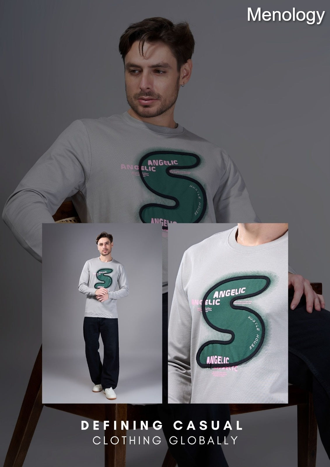 Iho G 76 B Menology Cotton Looper Mens Tshirts Supplier Ahmedabad