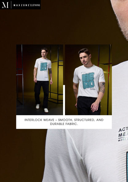 Iho G 86 B Maxzone Clothing Tencil Lycra Mens Tshirts Wholesaler Ahmedabad