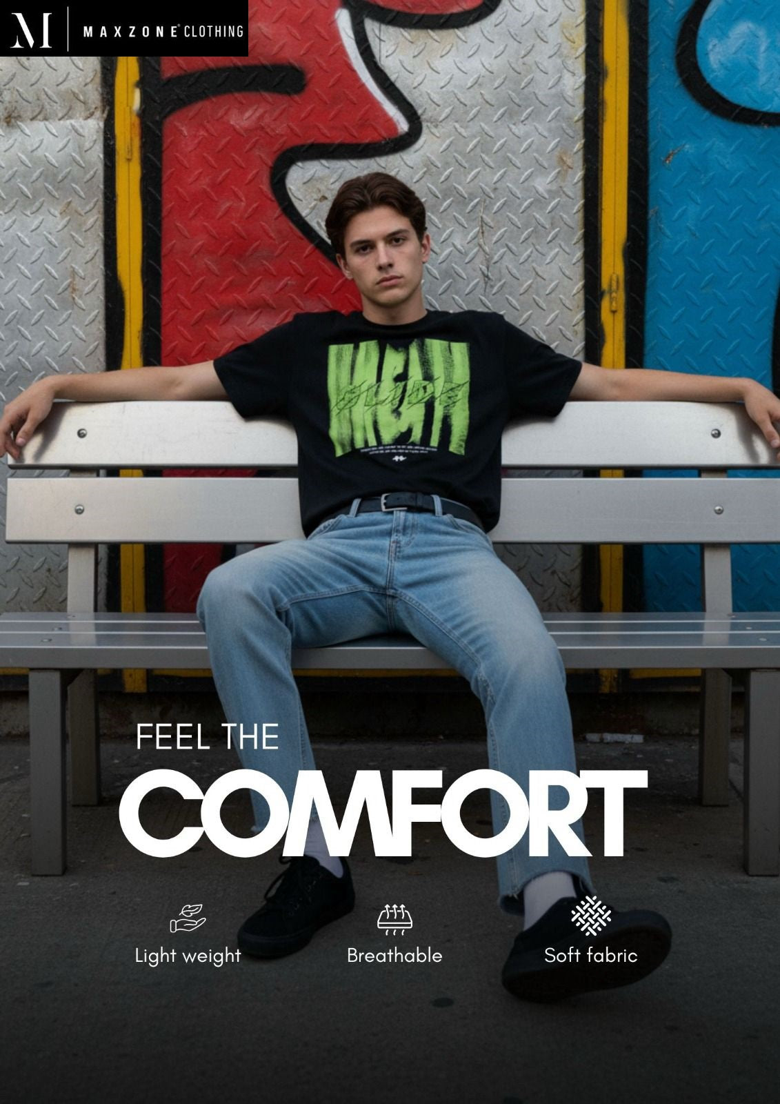 Iho G 86 B Maxzone Clothing Tencil Lycra Mens Tshirts Wholesaler Ahmedabad