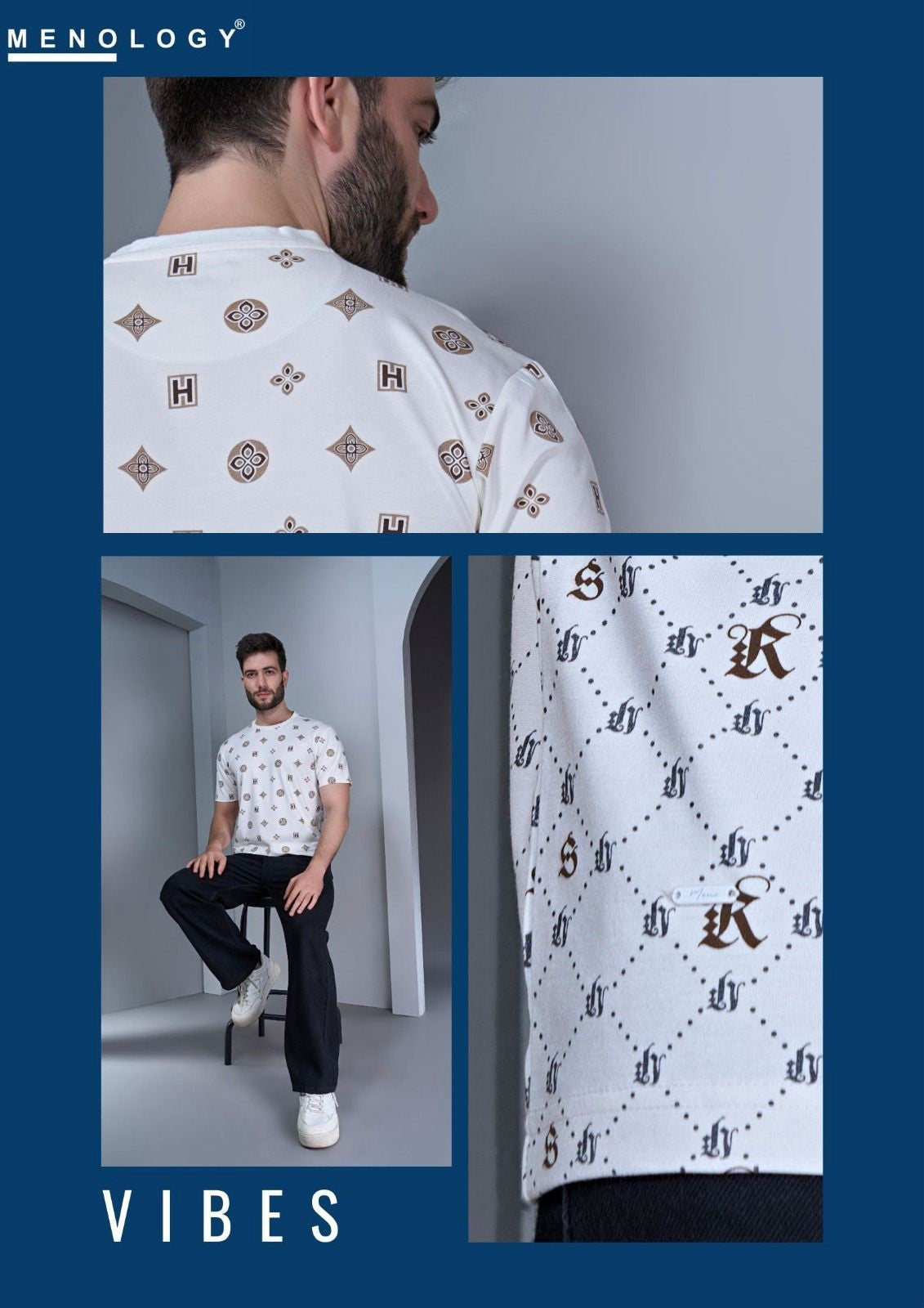 Iho G 97 Dno 2346 Menology Tencil Lycra Mens Tshirts Exporter India