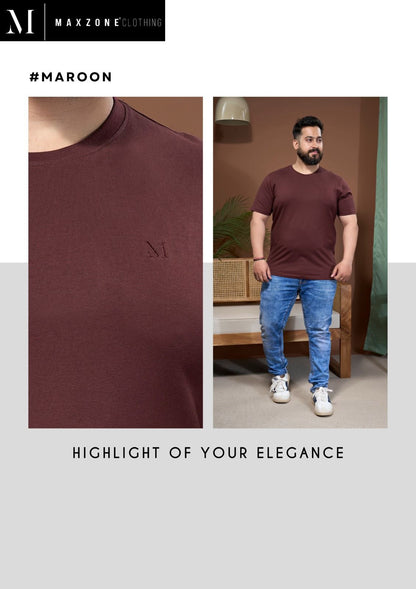 Iho G 98 Dno 2294 Maxzone Clothing Cotton Mens Tshirts Exporter India