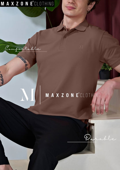 Iho K003 A Dn 2002 Maxzone Clothing Cotton Lycra Mens Tshirts Manufacturer India