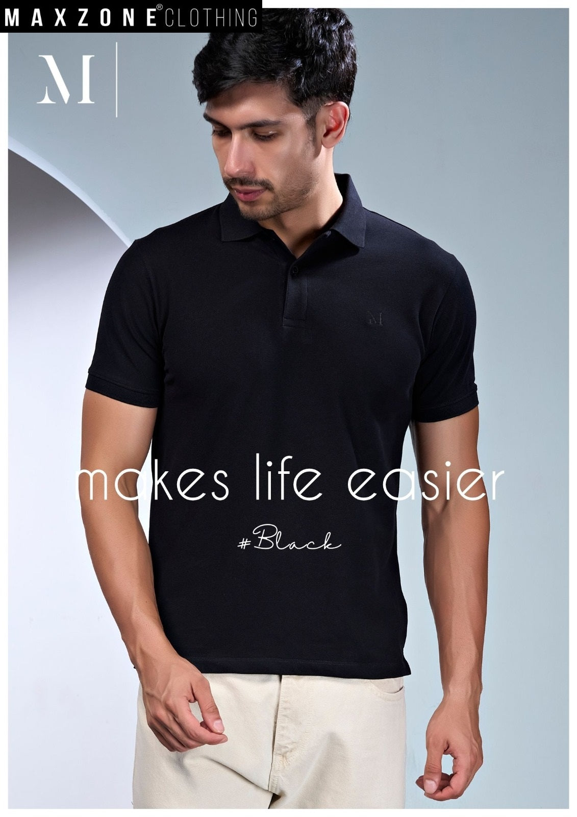 Iho K003 A Dn 2002 Maxzone Clothing Cotton Lycra Mens Tshirts Manufacturer India