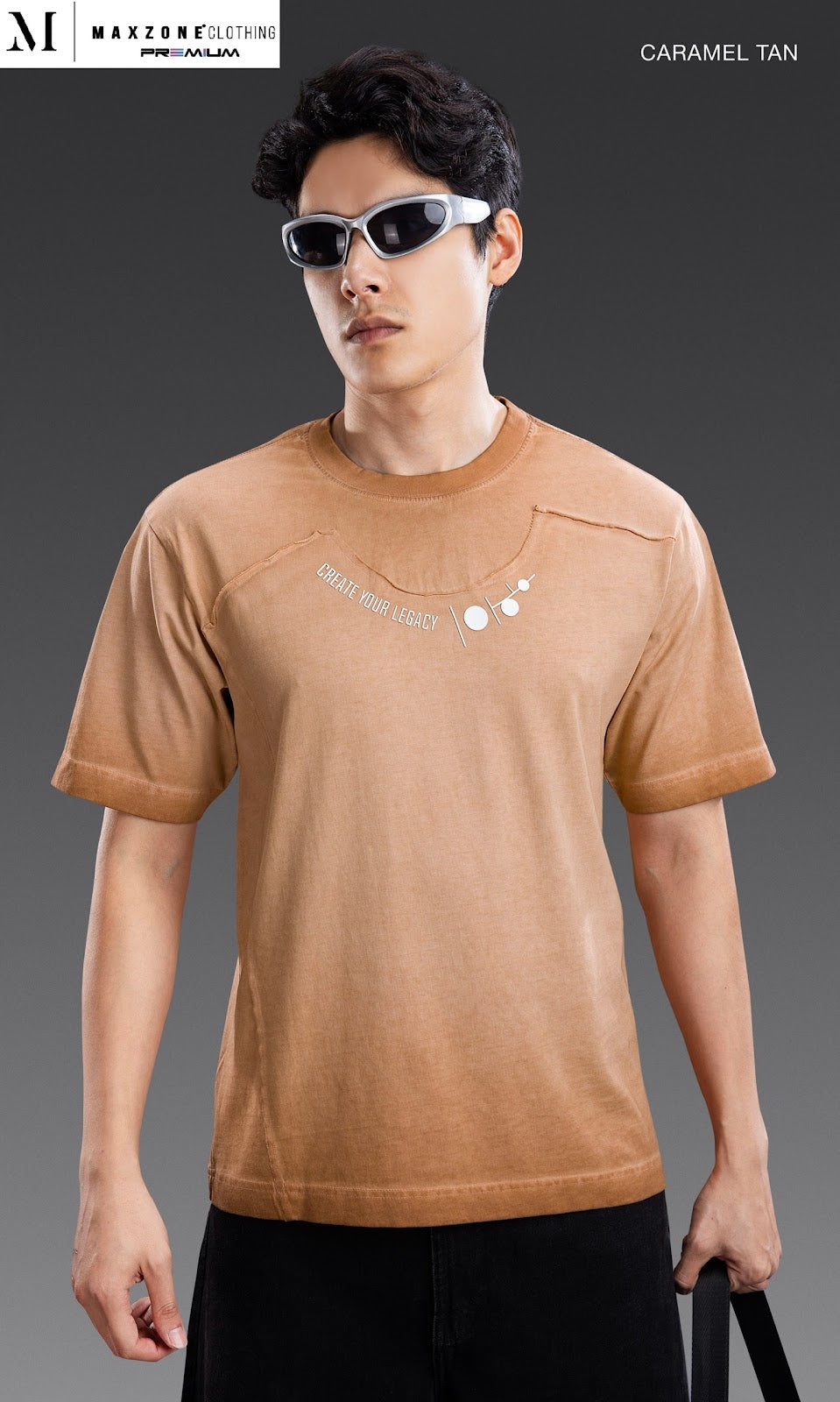 Iho K012 Dn 2863 Maxzone Clothing Heavy Cotton Mens Tshirts Manufacturer Gujarat