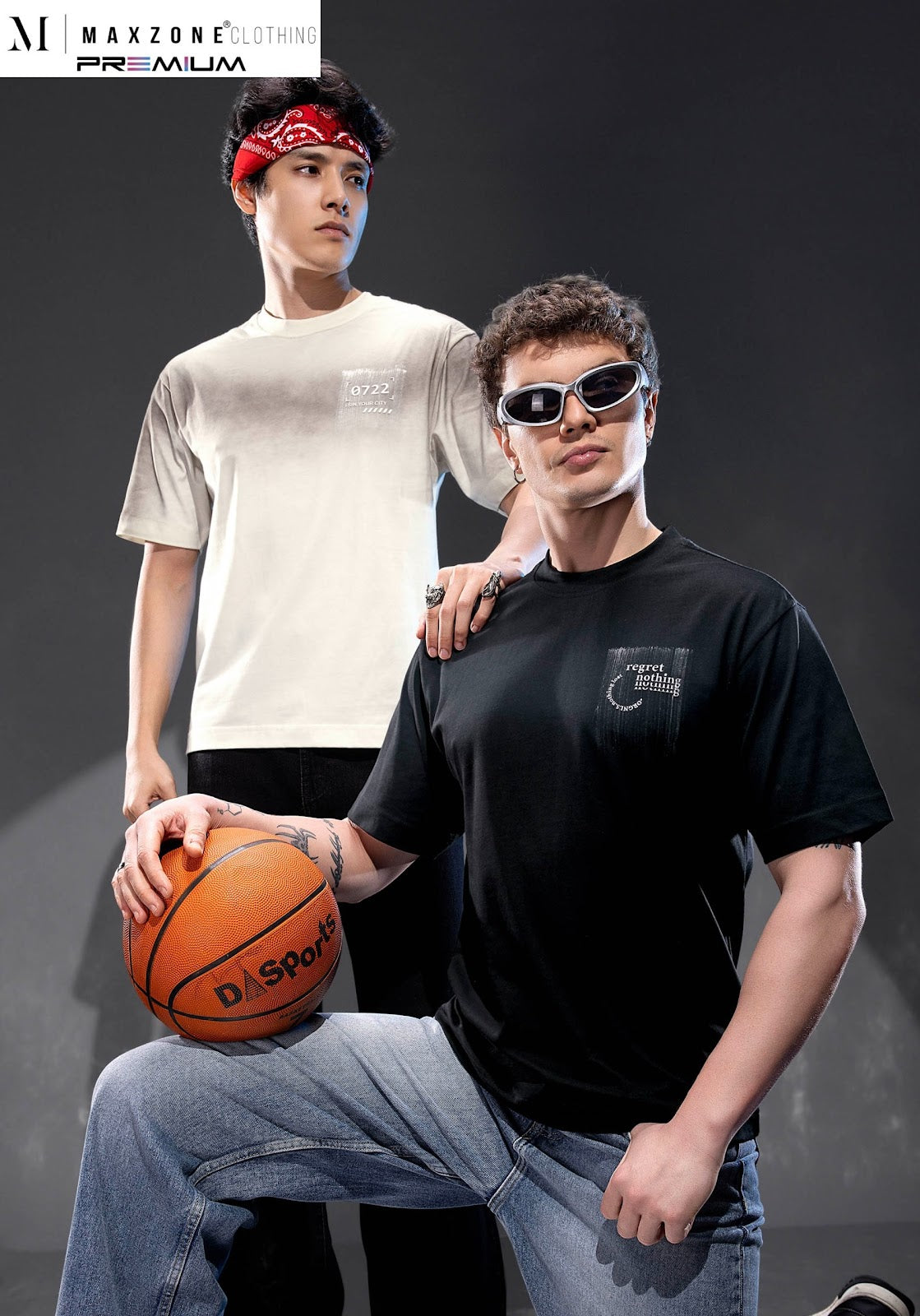 Iho K013 2859 Oversize Maxzone Clothing Cotton Mens Tshirts Exporter India