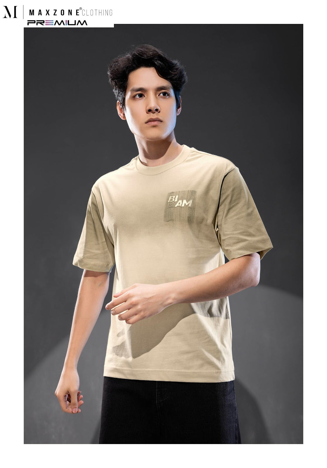 Iho K013 2859 Oversize Maxzone Clothing Cotton Mens Tshirts Exporter India