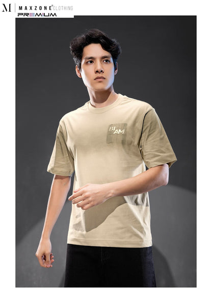 Iho K013 2859 Oversize Maxzone Clothing Cotton Mens Tshirts Exporter India