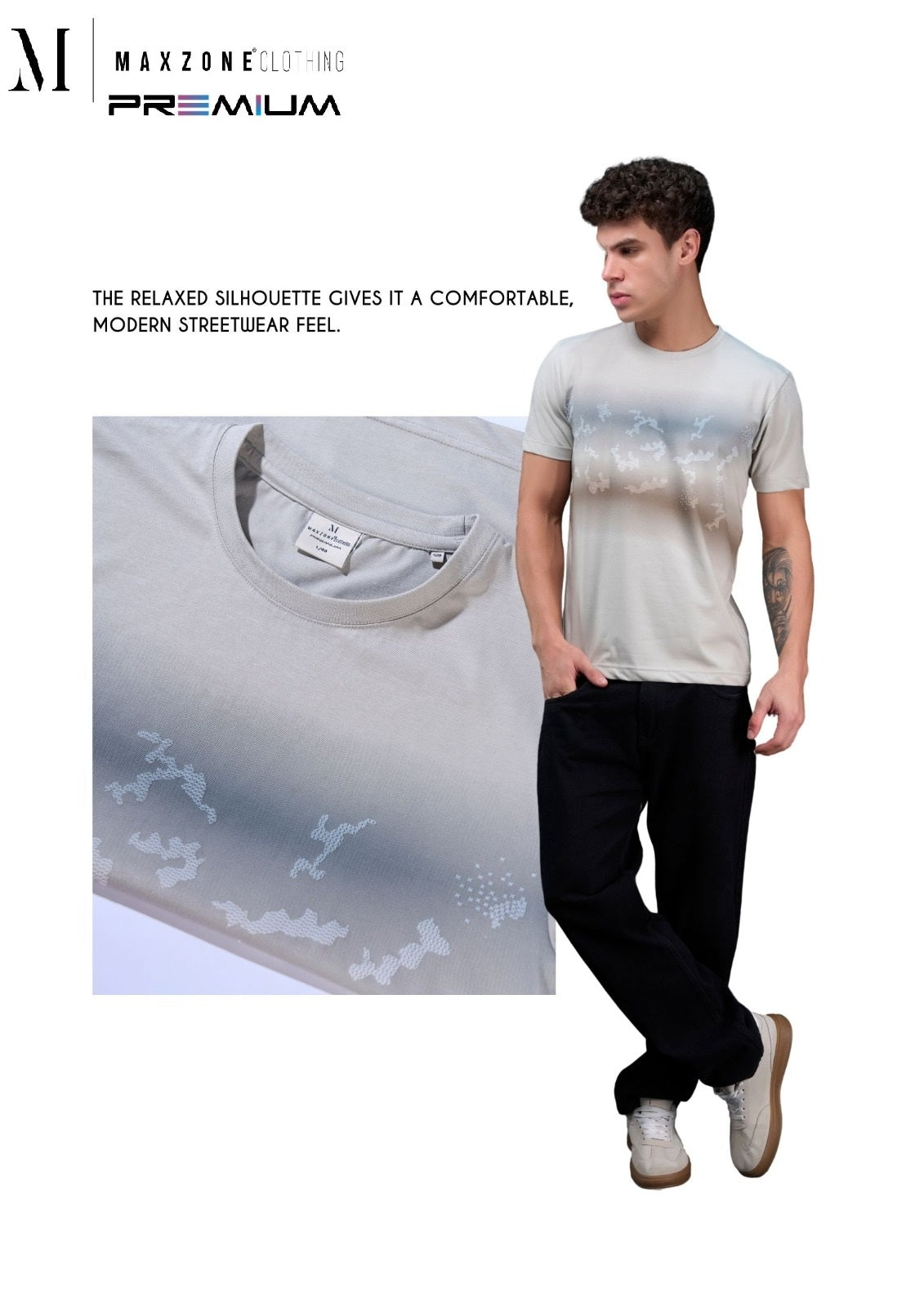 Iho K035 Dn 2913 Maxzone Clothing Mens Tshirts Wholesaler India