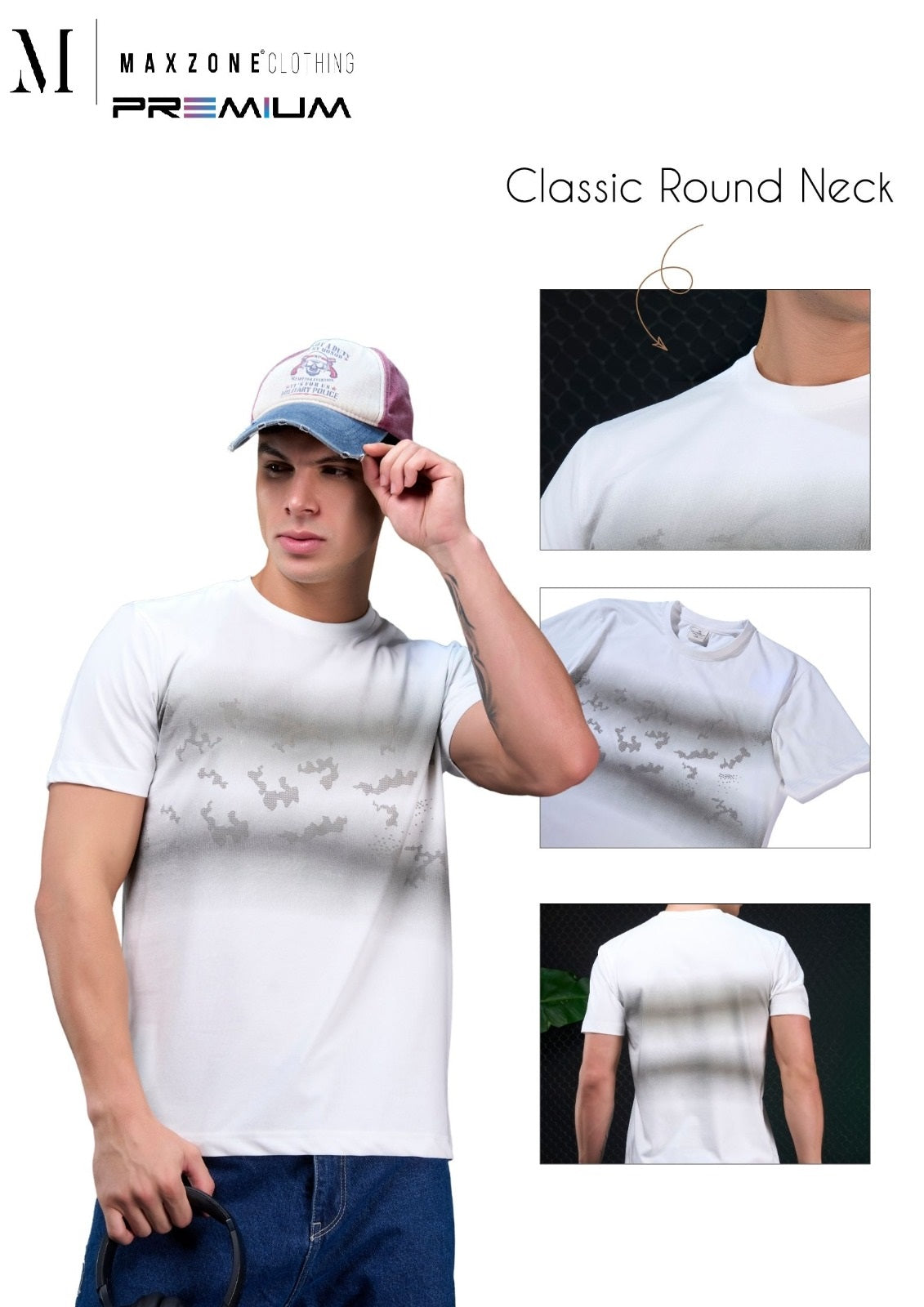 Iho K035 Dn 2913 Maxzone Clothing Mens Tshirts Wholesaler India