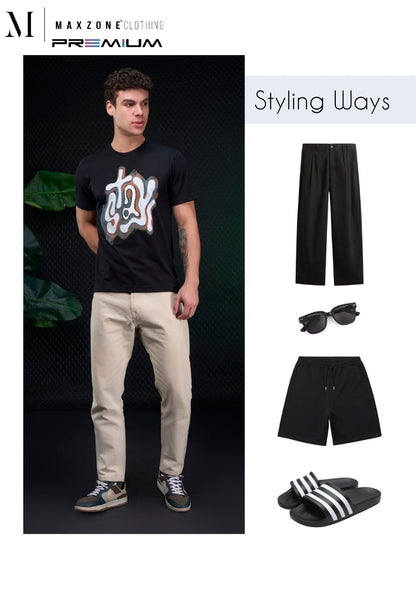Iho K035 Dn 2913 Maxzone Clothing Mens Tshirts Wholesaler India