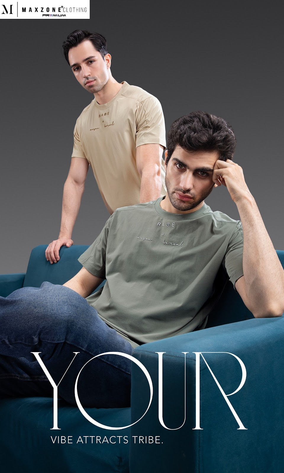Iho K036 2864 Drop Shoulder Maxzone Clothing Cotstretch Mens Tshirts Wholesaler Gujarat