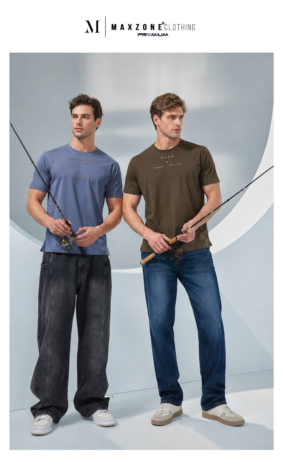Iho K036 2864 Drop Shoulder Maxzone Clothing Cotstretch Mens Tshirts Wholesaler Gujarat