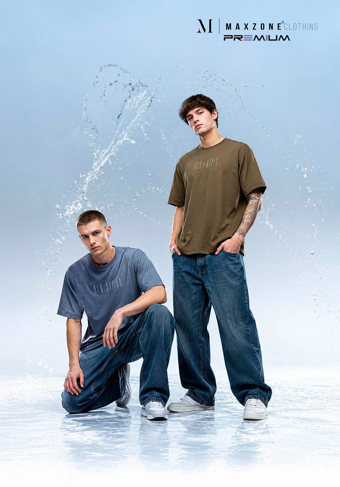Iho K039 2899 Oversized Maxzone Clothing Softcore Mens Tshirts Wholesaler India