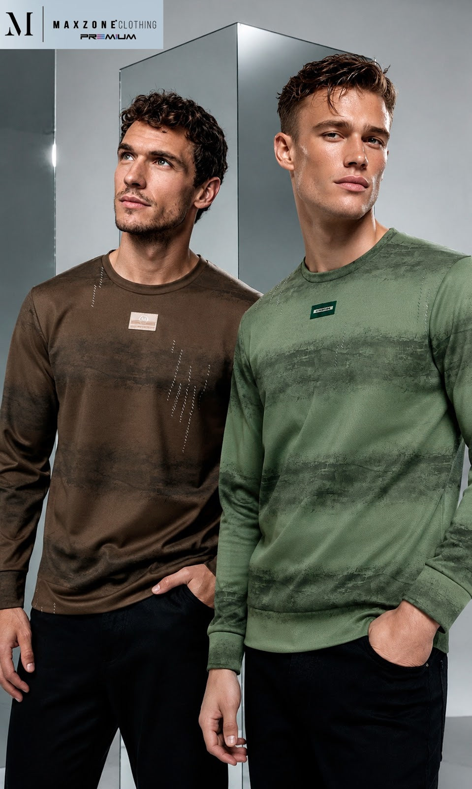 Iho K042 Dn 2845 Maxzone Clothing Scuba Mens Tshirts Wholesaler India