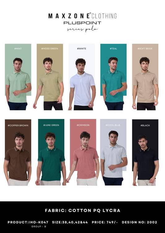 Iho K047 Group B Maxzone Clothing Cotton Mens Tshirts Manufacturer