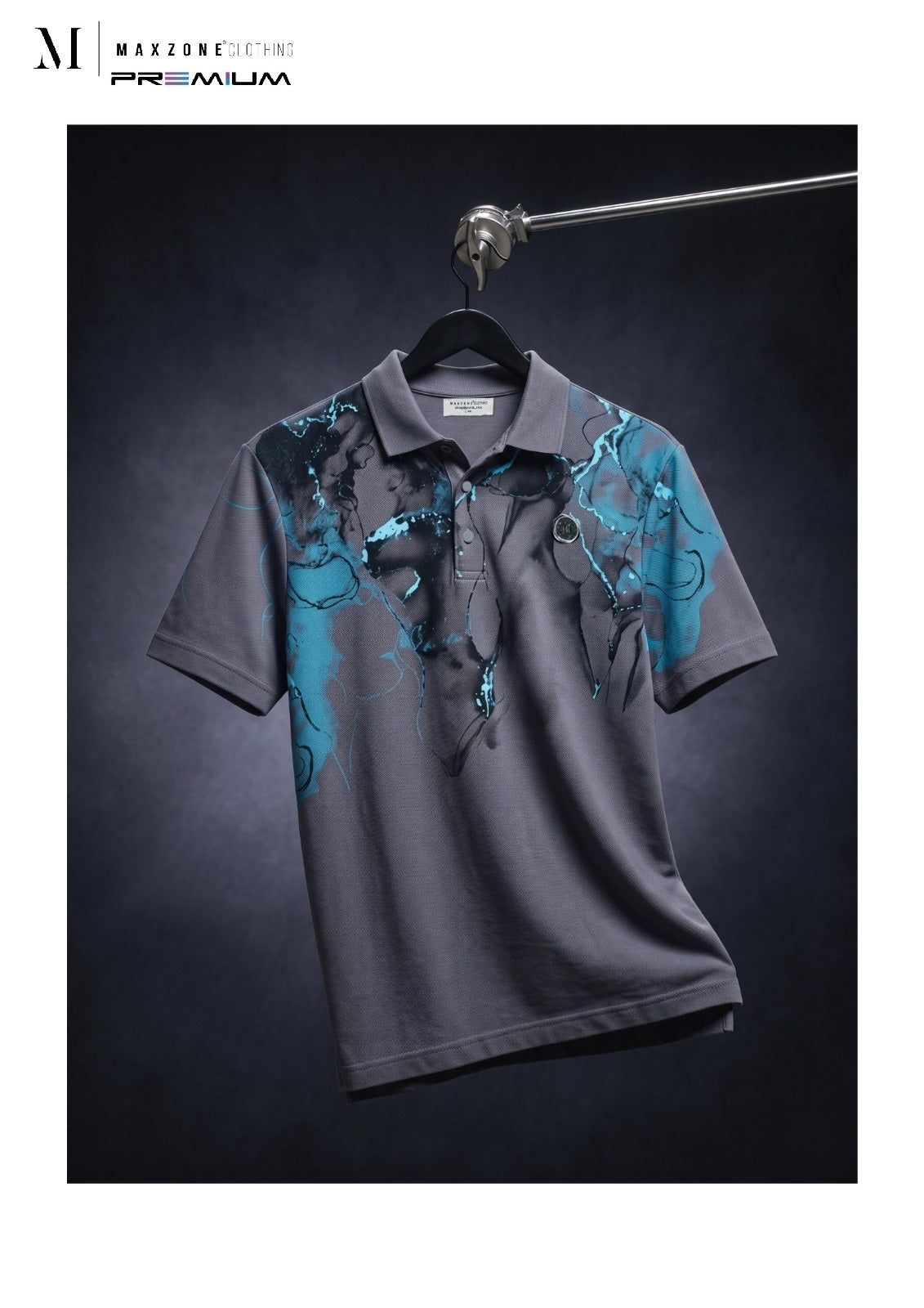 Iho K052 Dn 2915 Polo Maxzone Clothing Imported Mens Tshirts Exporter Gujarat