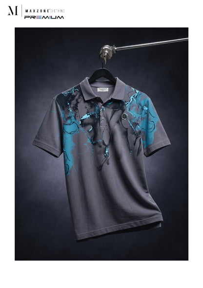 Iho K052 Dn 2915 Polo Maxzone Clothing Imported Mens Tshirts Exporter Gujarat