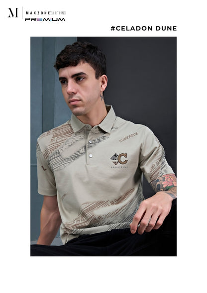 Iho K052 Dn 2915 Polo Maxzone Clothing Imported Mens Tshirts Exporter Gujarat