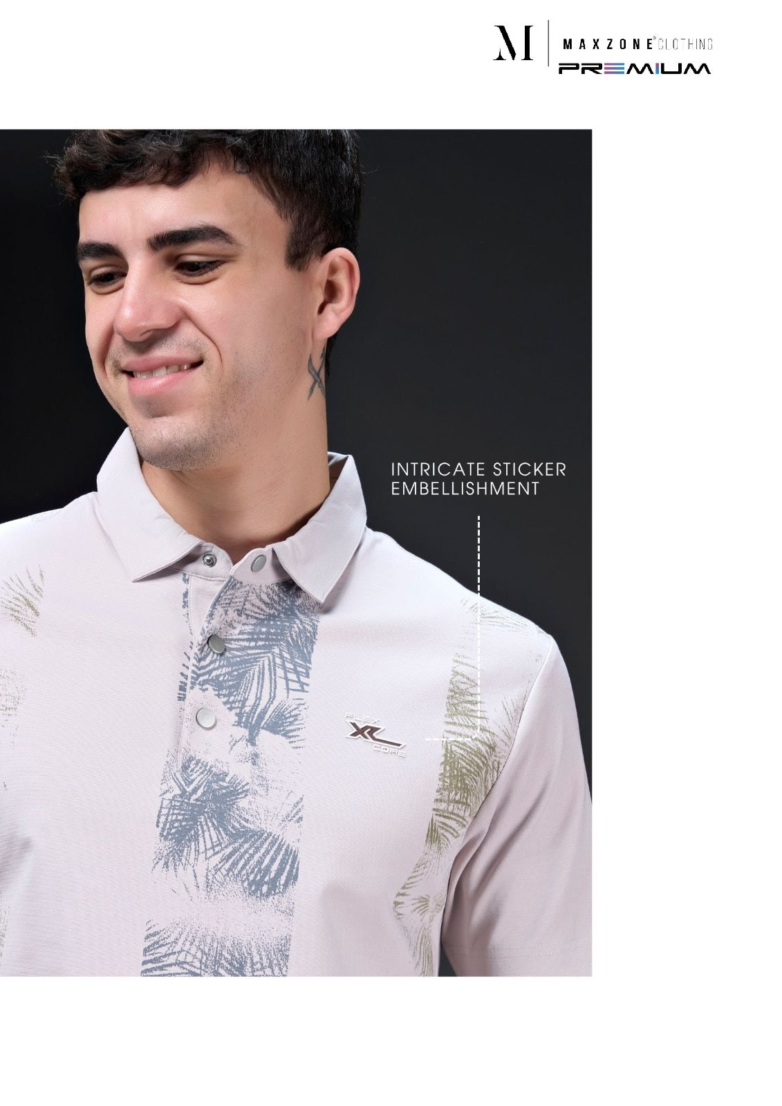 Iho K052 Dn 2915 Polo Maxzone Clothing Imported Mens Tshirts Exporter Gujarat