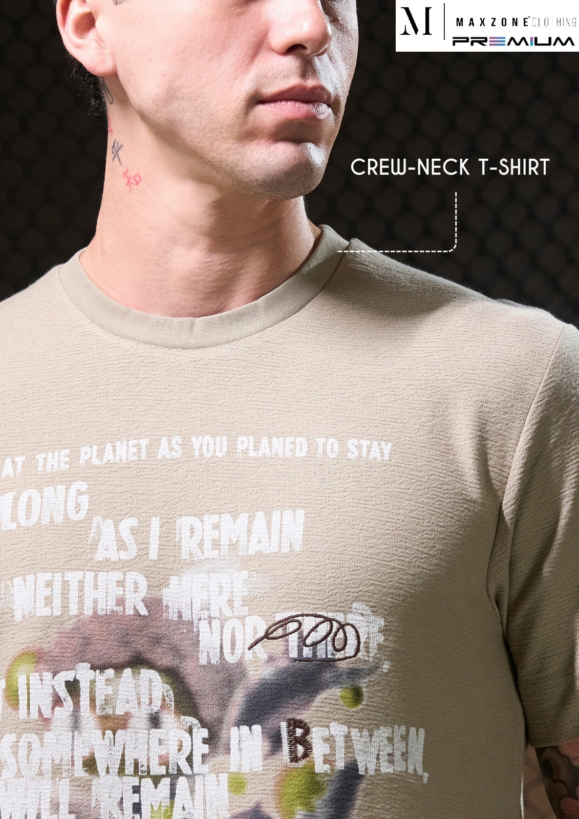 Iho K063 Dn 2939 Maxzone Clothing Cotton Mens Tshirts Manufacturer Ahmedabad