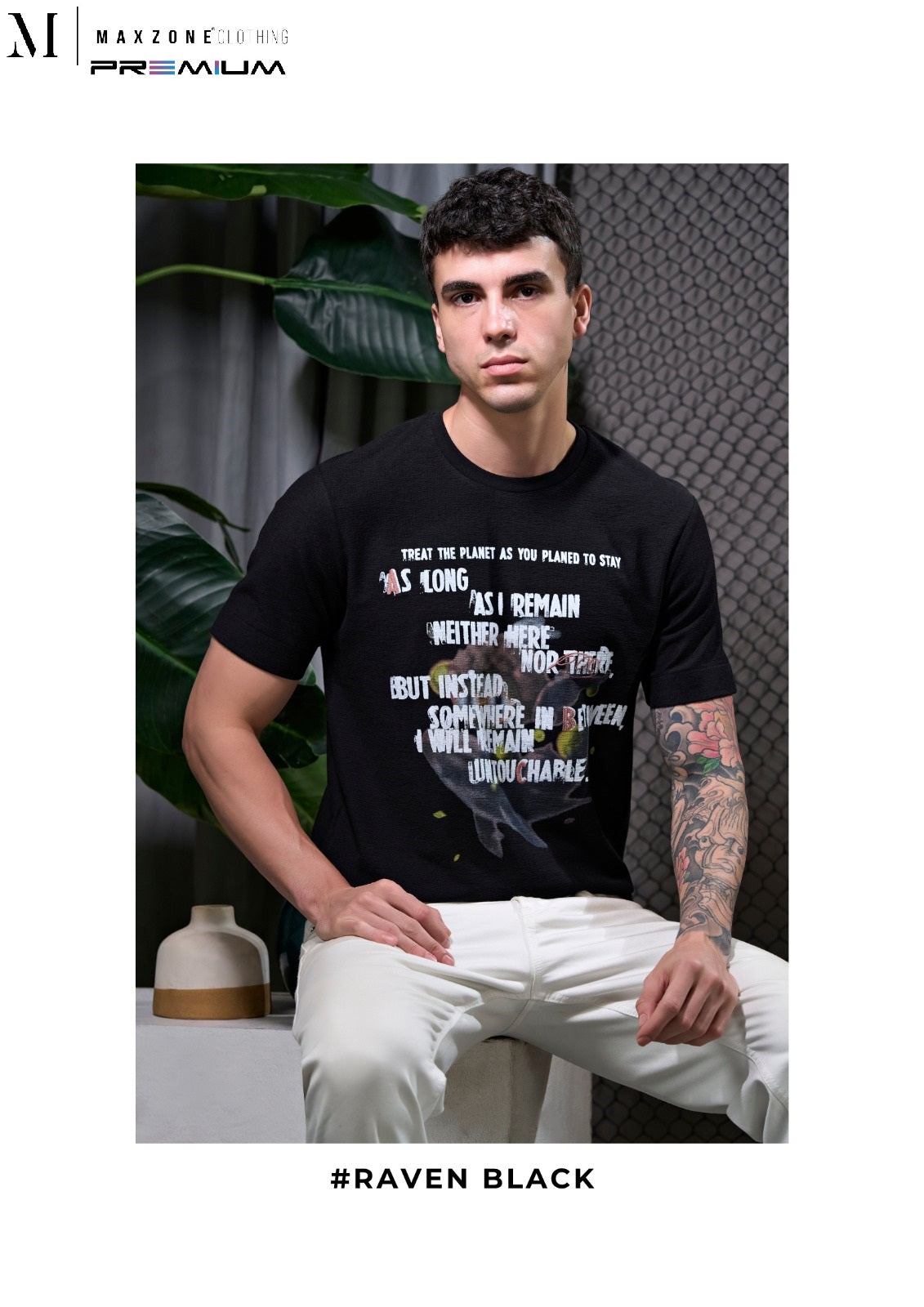 Iho K063 Dn 2939 Maxzone Clothing Cotton Mens Tshirts Manufacturer Ahmedabad