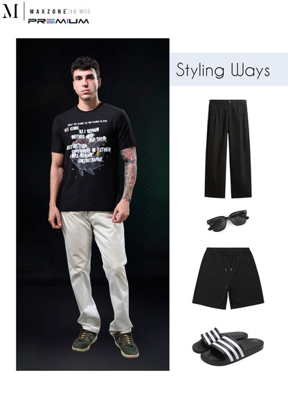 Iho K063 Dn 2939 Maxzone Clothing Cotton Mens Tshirts Manufacturer Ahmedabad