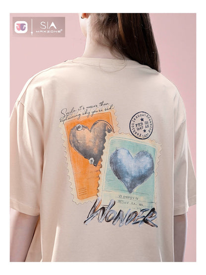 Iho K065 2891 Maxzone Clothing Cotton Women Oversized Tshirt Supplier