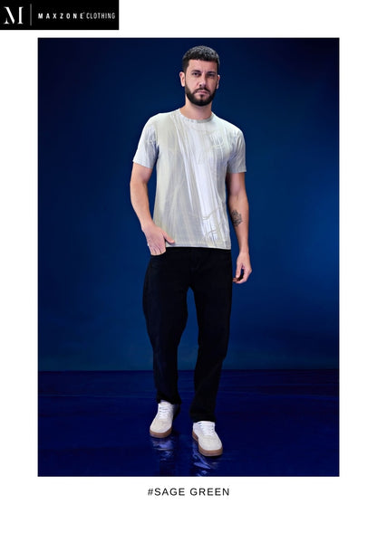 Iho K34 Dn 2844 Maxzone Clothing Cotton Mens Tshirts Supplier