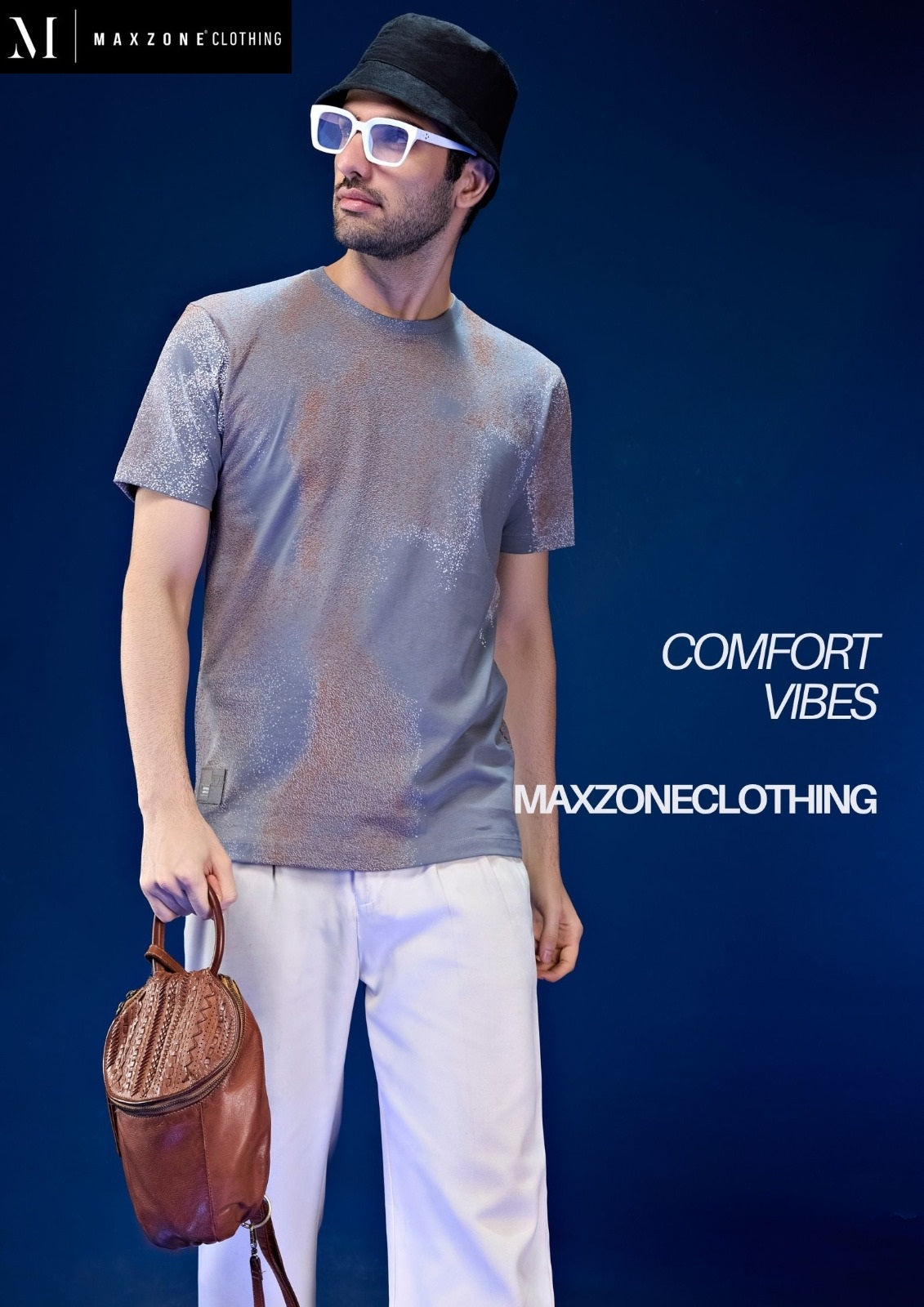 Iho K34 Dn 2844 Maxzone Clothing Cotton Mens Tshirts Supplier