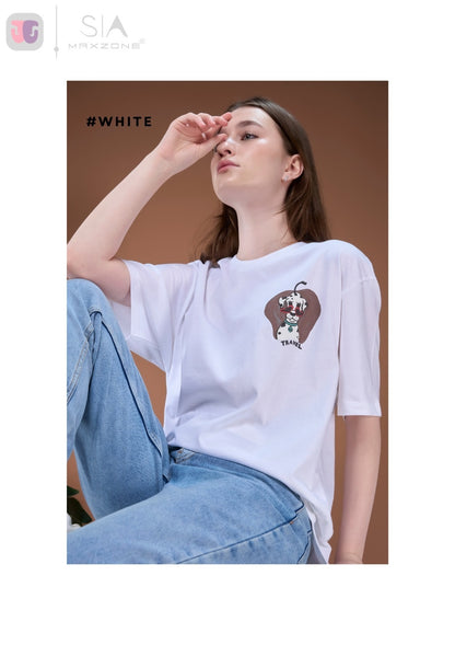 Iho K66 Oversized Maxzone Clothing Cotton Women Oversized Tshirt Wholesale