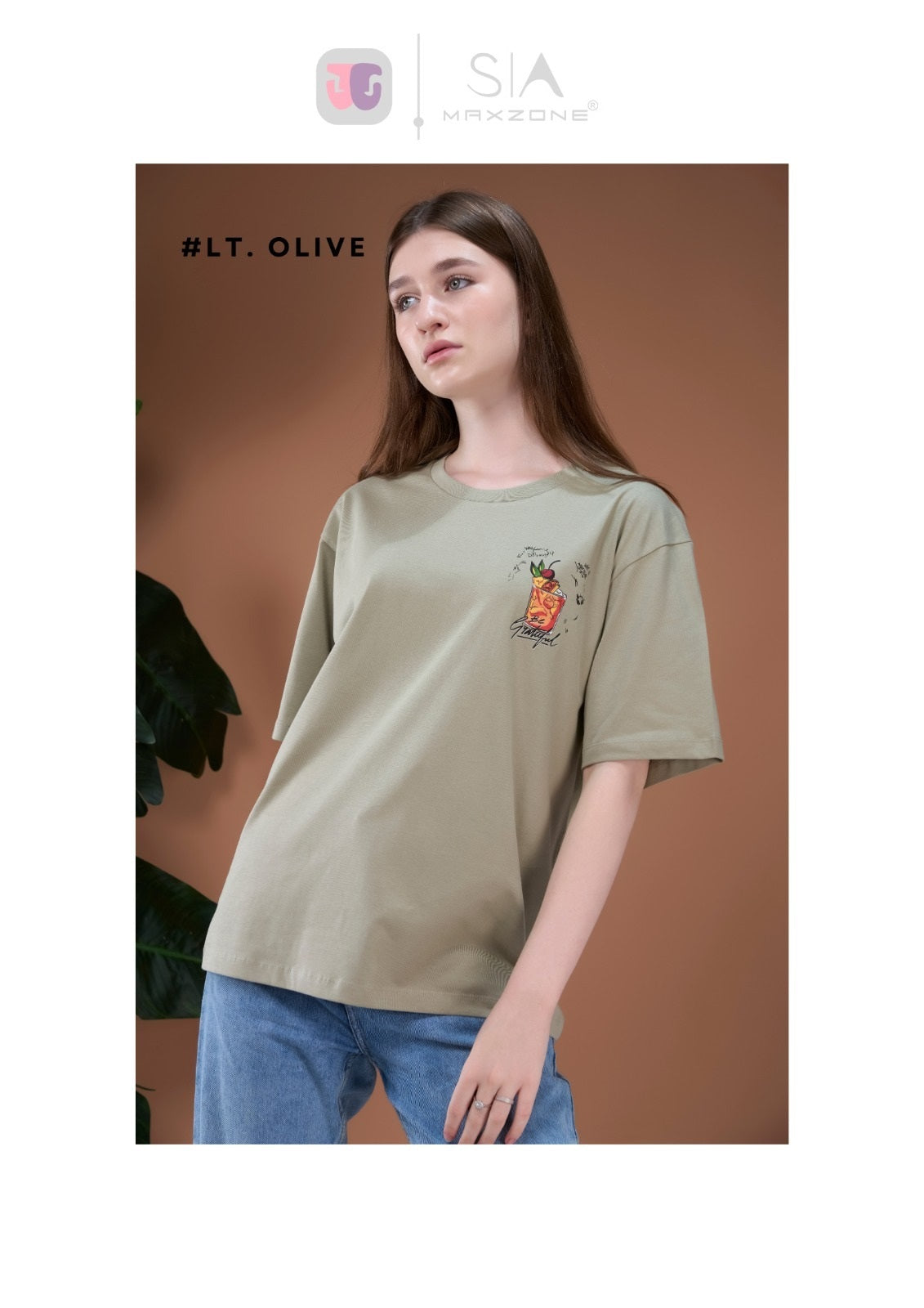 Iho K66 Oversized Maxzone Clothing Cotton Women Oversized Tshirt Wholesale