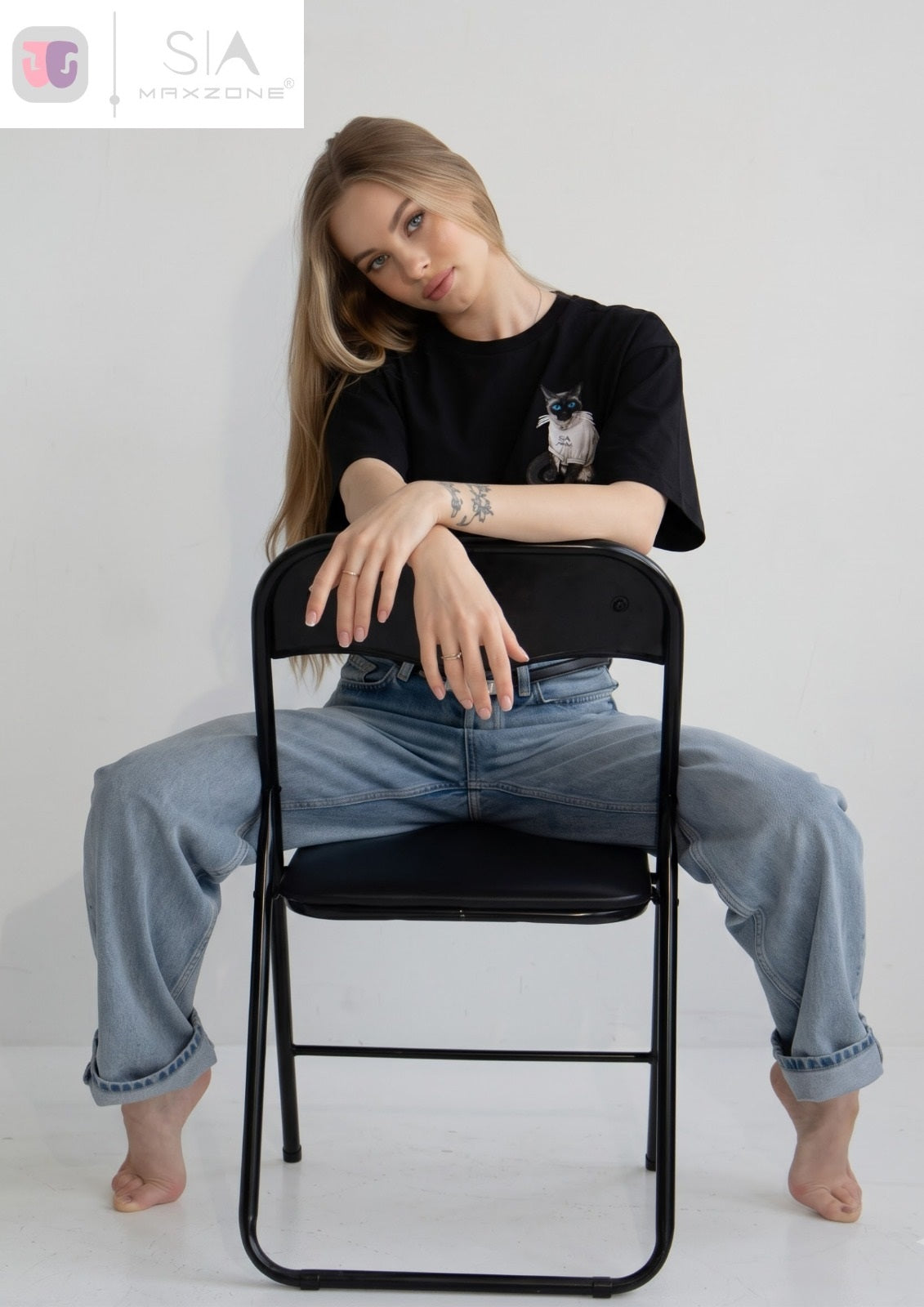 Iho K66 Oversized Maxzone Clothing Cotton Women Oversized Tshirt Wholesale