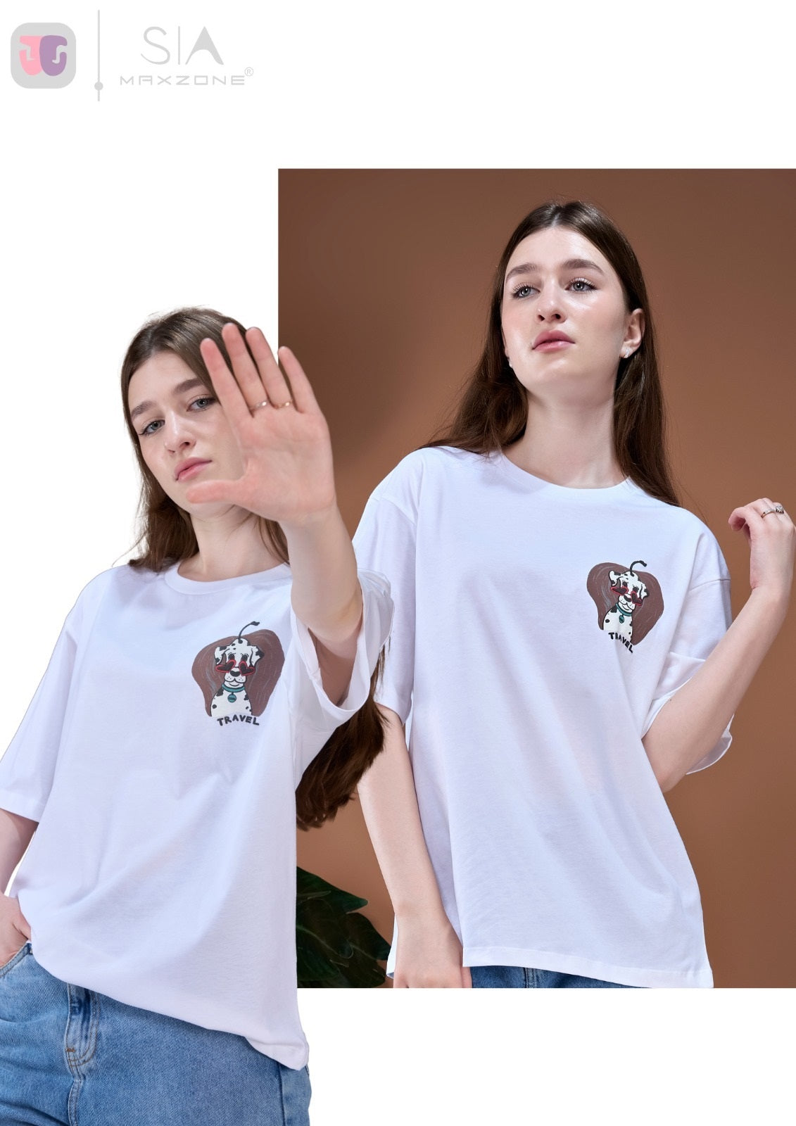 Iho K66 Oversized Maxzone Clothing Cotton Women Oversized Tshirt Wholesale