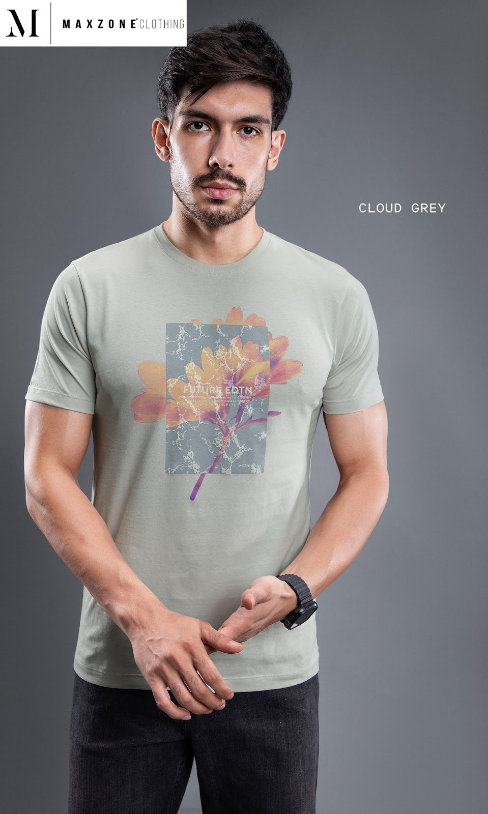 Iho K 002 Dn 2000 Maxzone Clothing Cotton Mens Tshirts Supplier Ahmedabad