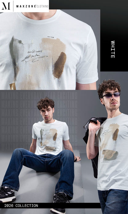 Iho K 002 Dn 2000 Maxzone Clothing Cotton Mens Tshirts Supplier Ahmedabad