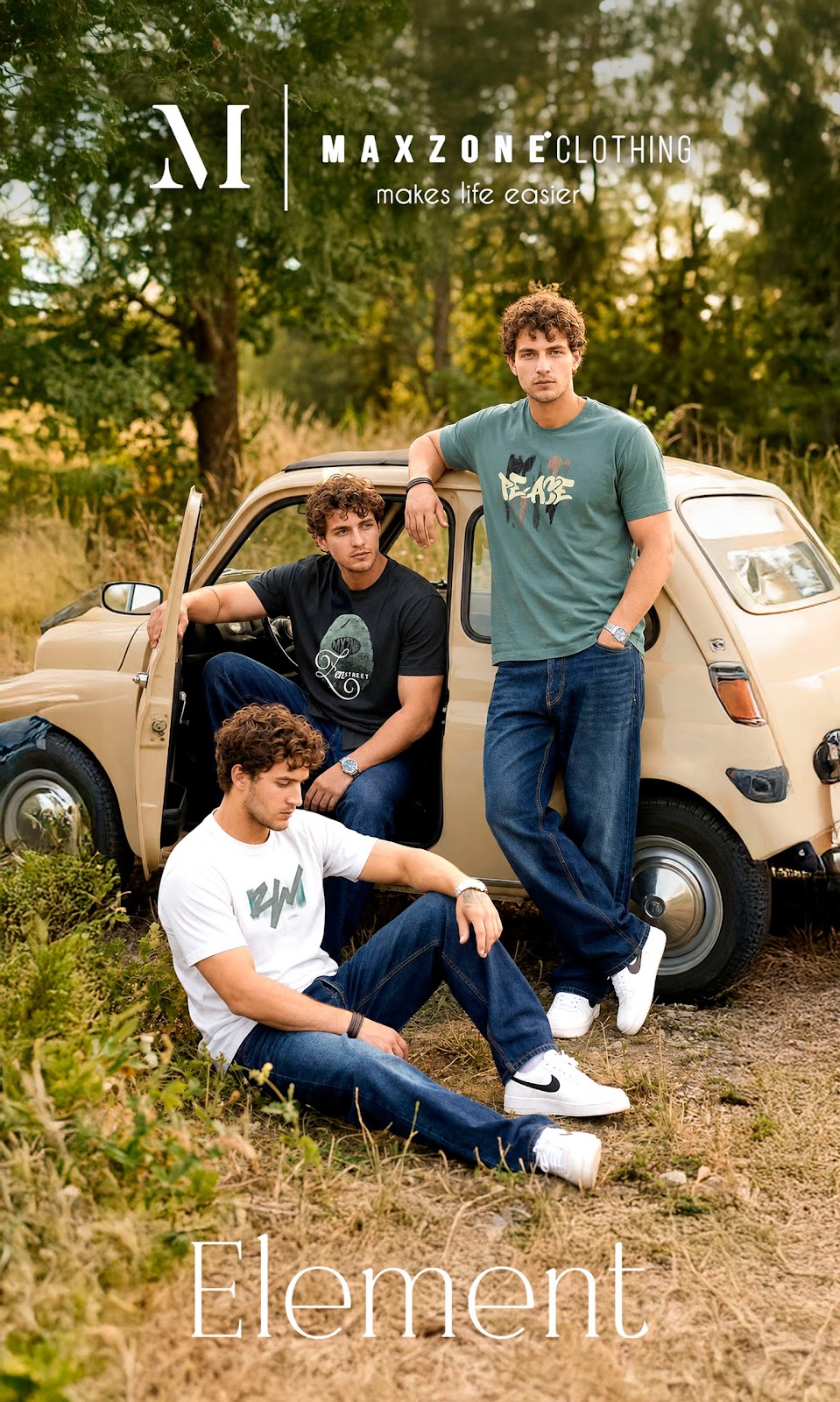 Iho K 004 Dn 2767 Maxzone Clothing Cotton Mens Tshirts Wholesaler