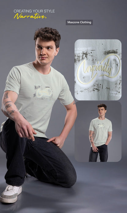 Iho K 004 Dn 2767 Maxzone Clothing Cotton Mens Tshirts Wholesaler