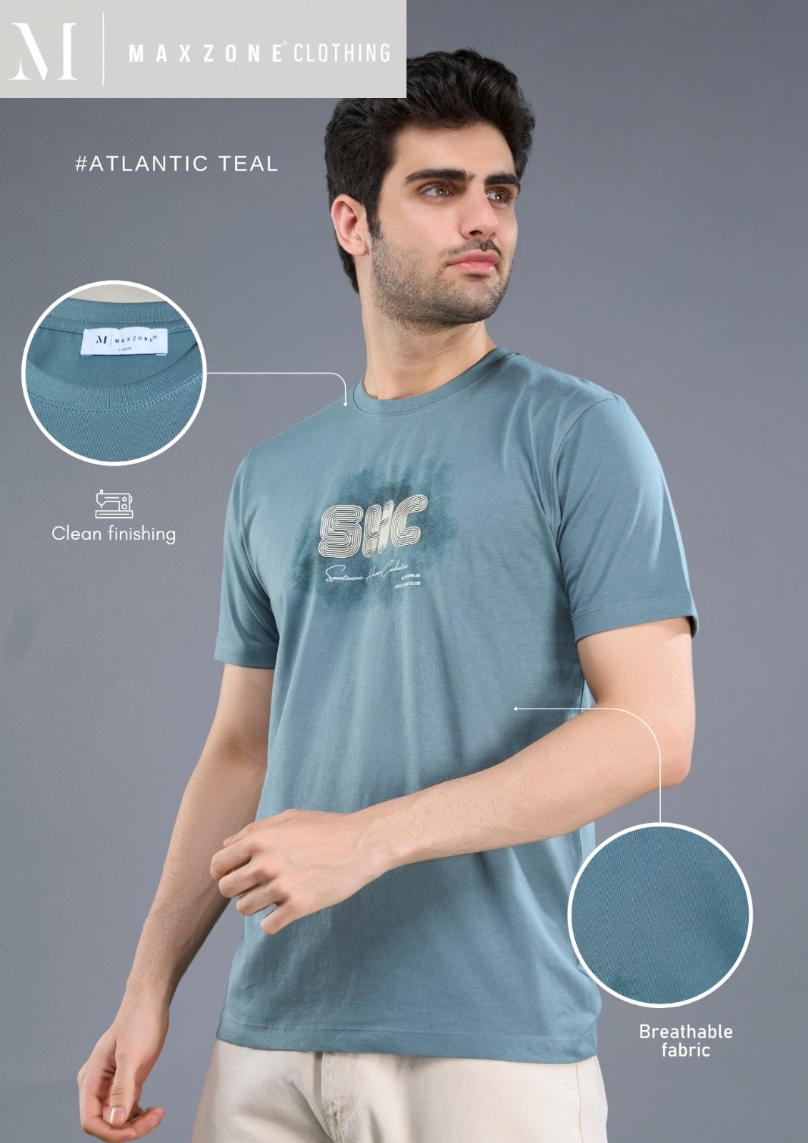 Iho K 005 2768 Maxzone Clothing Cotton Mens Tshirts Supplier India