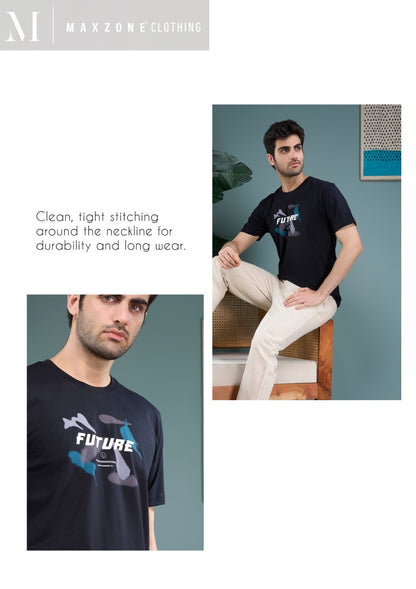 Iho K 005 2768 Maxzone Clothing Cotton Mens Tshirts Supplier India