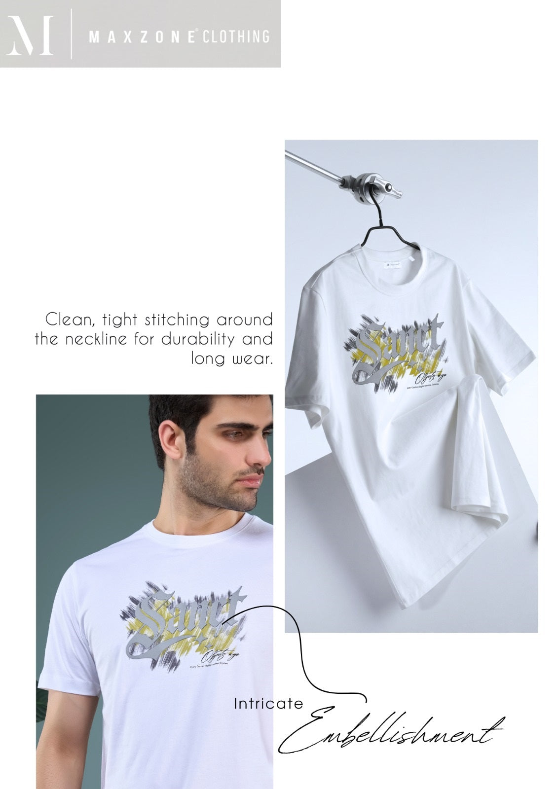 Iho K 005 2768 Maxzone Clothing Cotton Mens Tshirts Supplier India
